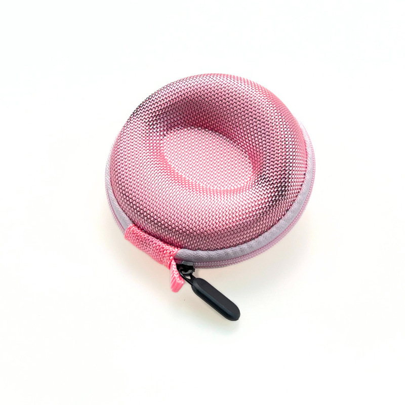 핑크 + 덕 그레이 벨벳 고급 안감 9.5cm*9.5cm*5.5cm