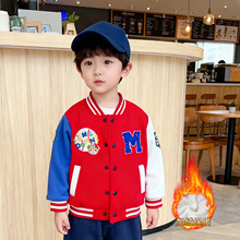 男童外套25秋冬新款儿童加绒外套中小童保暖户外秋衣外贸童装批发