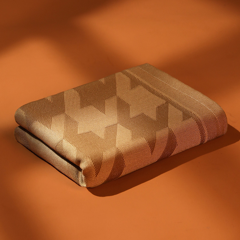 Houndstooth-khaki/190*130cm