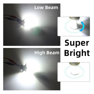 Motorcycle headlights, headlights Low Beam, Cob Led Front Headlight