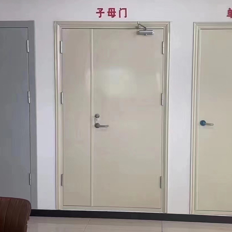 钢质防火门金属门双开子母甲级消防通道门乙级防火门厂家批发-阿里巴巴