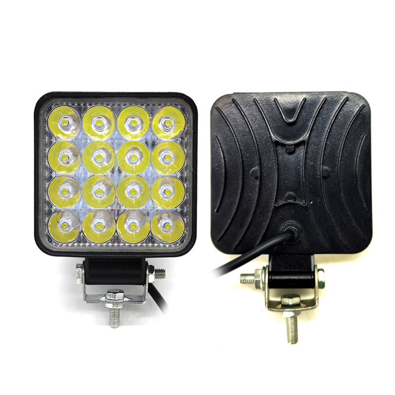 Coche transfronterizo LED lámpara de trabajo FARO mini lámpara de ingeniería 16 lámpara 12V24V lámpara de camión