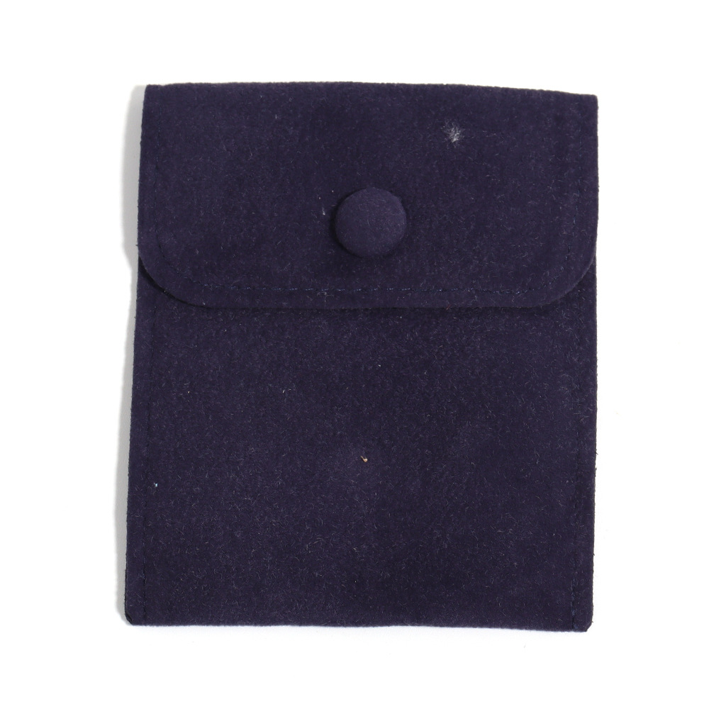 Style Simple Couleur Unie Flanelle Sacs D'emballage Bijoux display picture 3