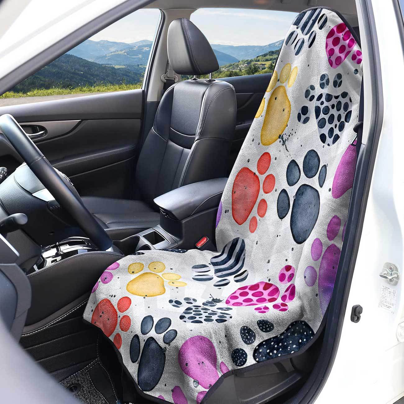 Car seat towel cover front seat protector suitable for gym and exercise, universal for all seasons, car use 44