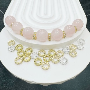 14K����ɫ΢���߅�ʯ�Ȧ ����Ȧ�����Ʒ��� �ֹ�diy���