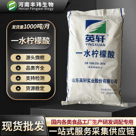 一水柠檬酸食用食品级 饮料果汁果酱水果糖专用酸性调味剂酸味剂