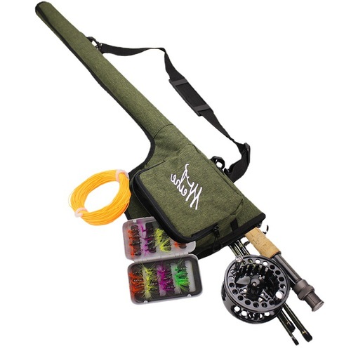 Weihe fly fishing rod fly wheel set 2.7 meters high carbon 4-section plug-in rod fly fishing line bait rod package combination stream rod