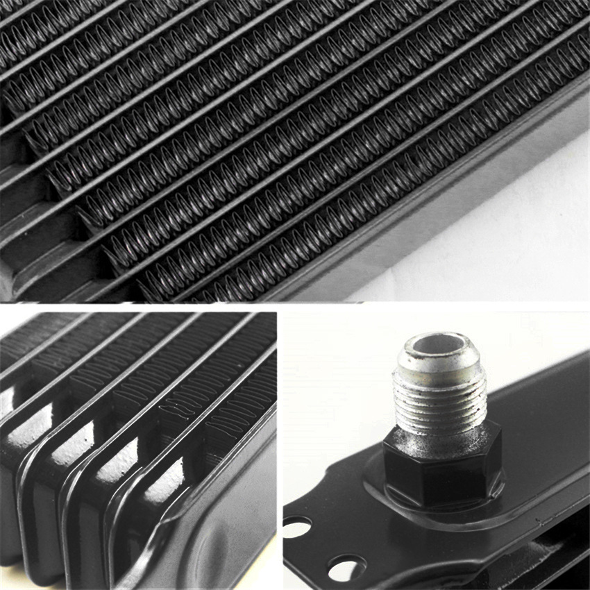 Car modification AN10 British oil cooler radiator engine gearbox oil cooler