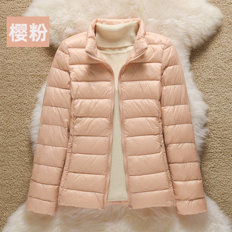 체리핑크(스탠드 칼라)