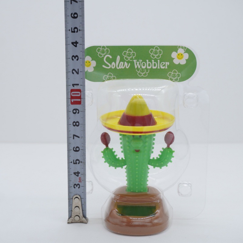 仙人掌树太阳能摆件家居装饰节日氛围礼品摆设书桌床头汽车装饰车饰便宜详情12