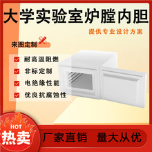 大学实验室炉膛内胆陶瓷纤维炉膛硅酸铝实验电加热炉1200℃加热