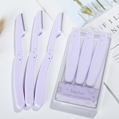 KELLY FACE folding eyebrow trimmer safety eyebrow razor razor beauty tool beginner eyebrow trimmer 3 pieces