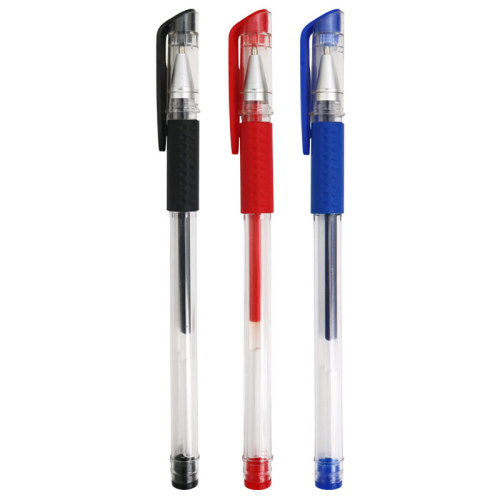 Blue, red, black neutral ballpoint pens, carbon water-based pens, 0.5mm European standard bullet tip, needle pen, signature pens, exam pens
