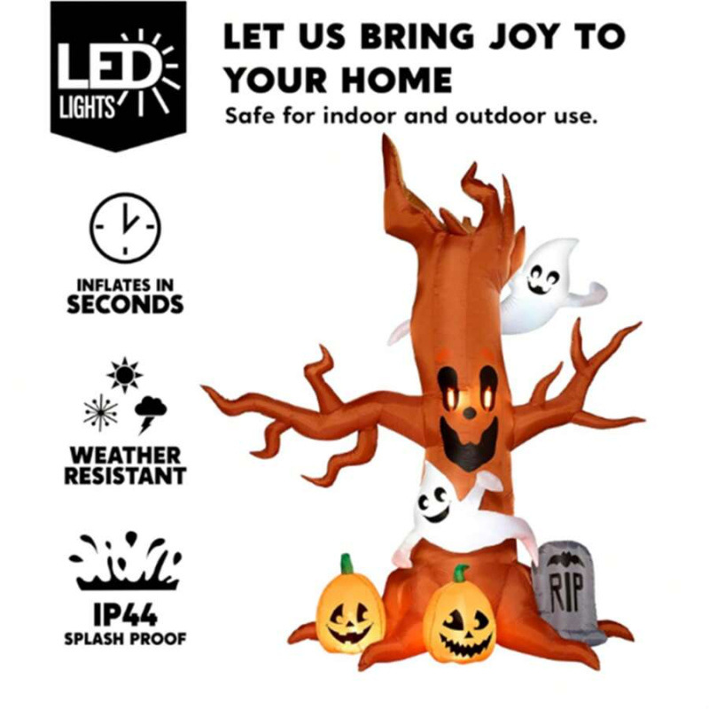 N 28566 Halloween Glow Inflatable Decoración inflatable Halloween Glow Inflatable