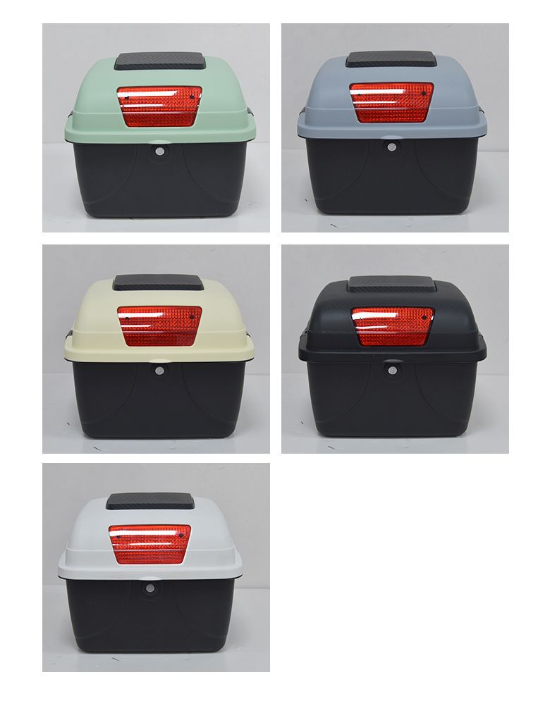 Electric Vehicle Trunk Universal Suitable for Storage Without Disassembly Battery Bicycle Rear Backrest Shelf Tail Box Wholesale