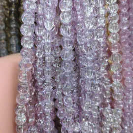 跨境新品爆花碎珠子圆珠手工diy手串串珠耳饰项饰半成品饰品配件