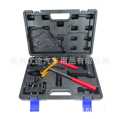 BMW Mini B38 B48 B58 valve spring disassembly pliers spring bracket engine timing special tool (Mühərrik alətləri) - 3-piece-spring-pliers-set-black-box