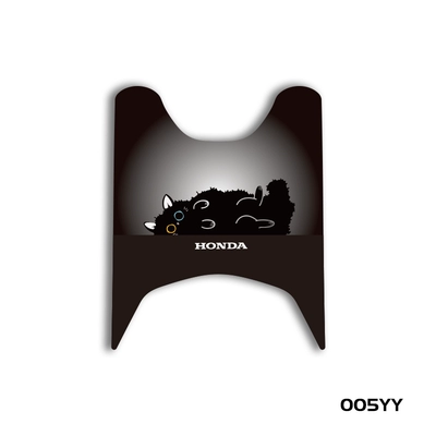 Motorcycle pedals – for New Continent Honda NS125LA - jd005yy-black-hakimi