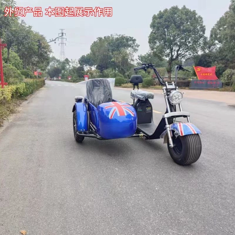 Заводской дешевый трехколесный ретро Электрический мотоцикл Новый Электрический городской двойной Досуг литиевый Аккумуляторный скутер