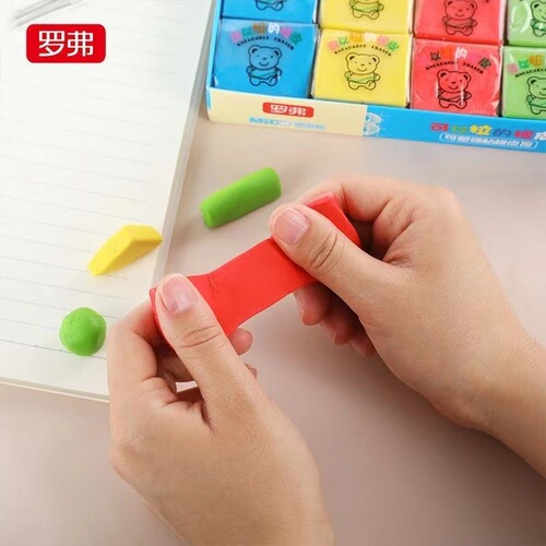 Plastic Eraser, Pulling Eraser, Art Drawing, Colored Pencil Eraser, Highlight Soft Eraser, Fun Learning Supplies