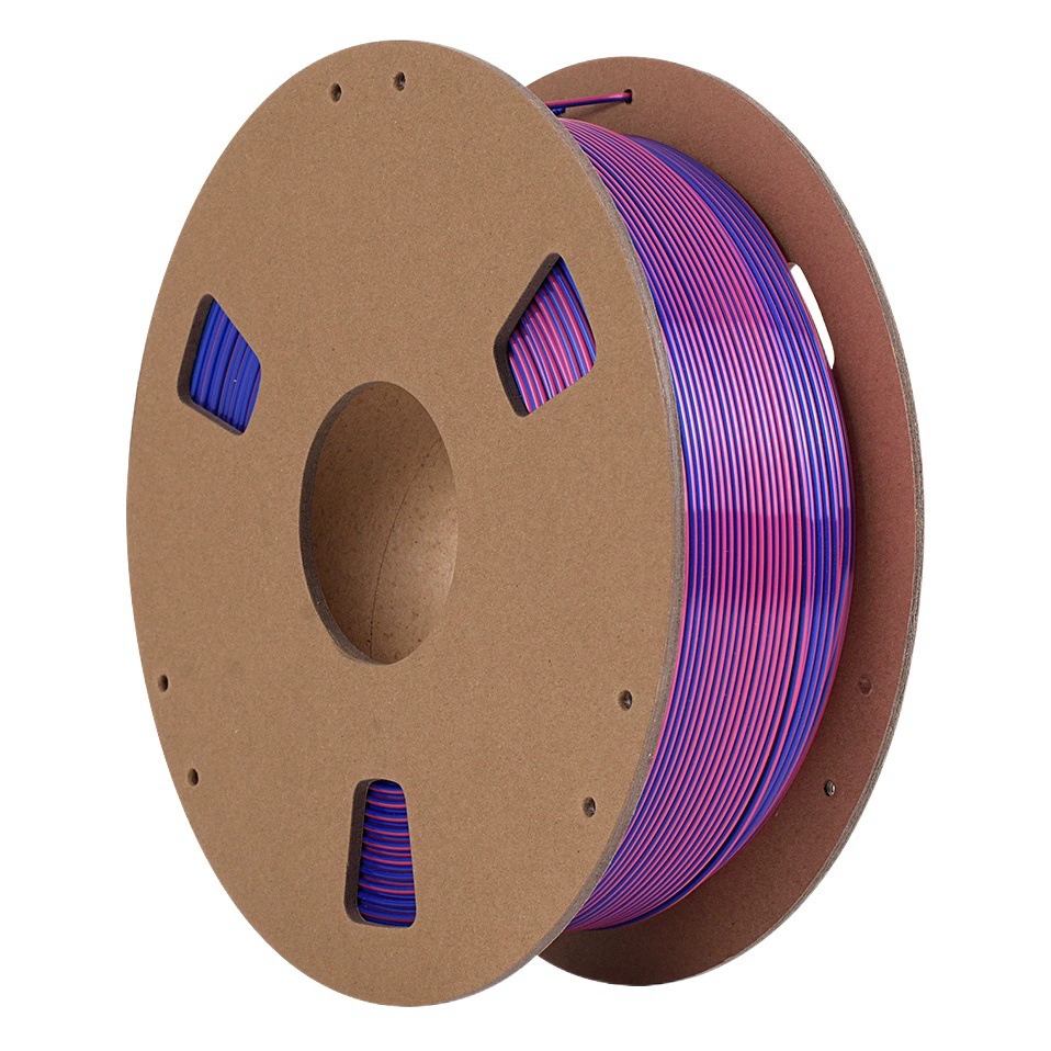 Источник фабрика расходные материалы для 3D-печати PLA шелк двухцветный/трехцветный 3D-принтер провод 1,75 мм Чистый вес 1 кг