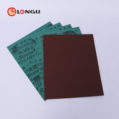 Wholesale sandpaper Feili brand water-resistant sandpaper brown corundum water grinding red sandpaper home decoration metal polishing sandpaper