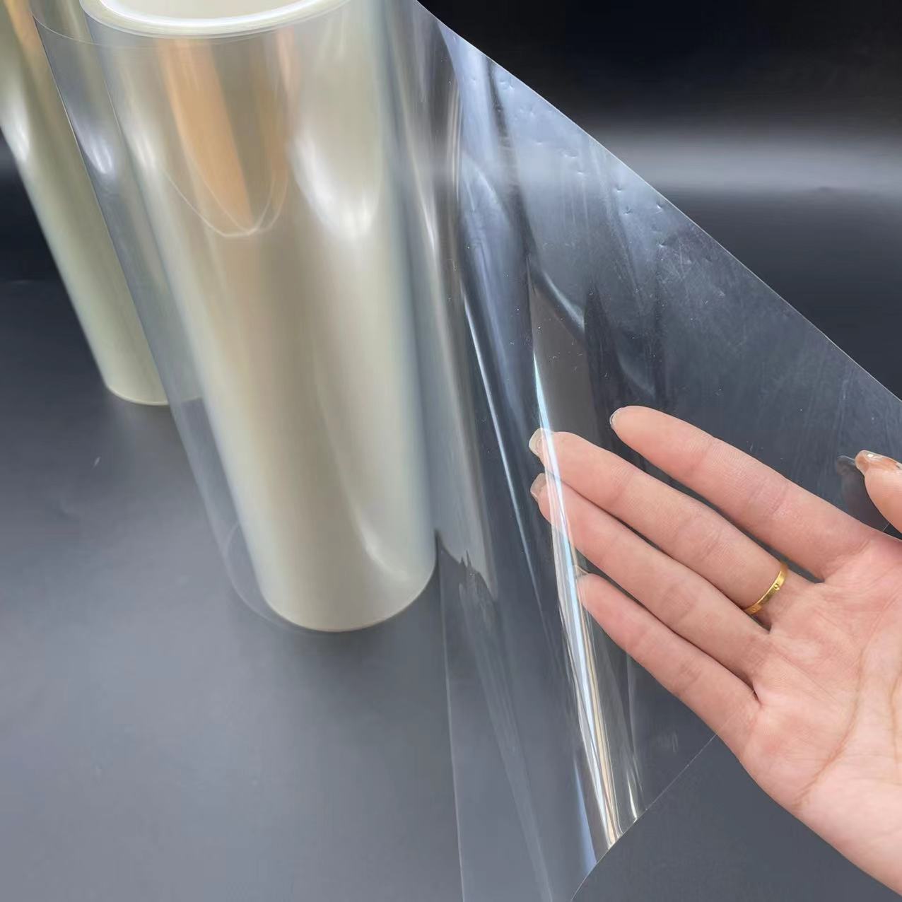 PET离型膜  单面涂硅油 双面涂硅油 隔离作用 可做各种颜色