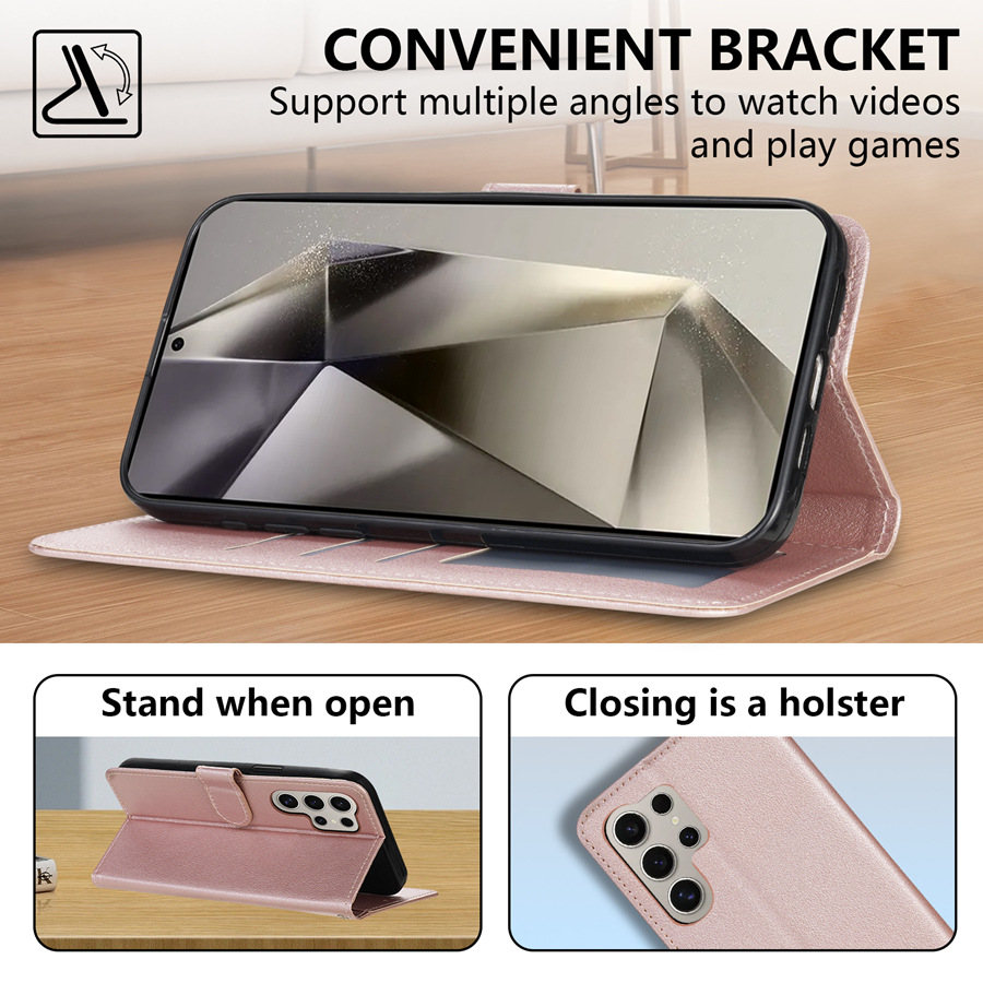 Flip Leather Protective Case With Card Slot For Samsung Series_voghion.com