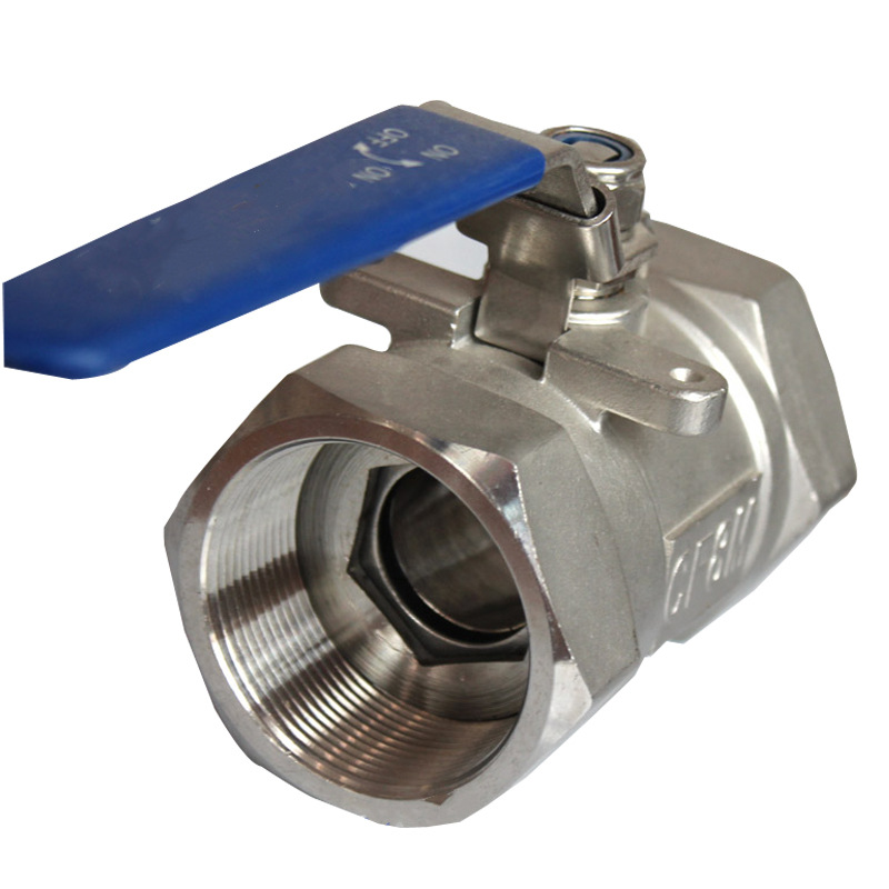 不锈钢内螺纹球阀 BSPT/NPT 手动一片式内螺纹球阀Q11F