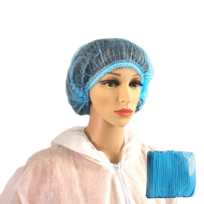 Sombrero desechable transpirable cocina Chef Mujer Doctor sombrero no tejido sanitario Taller libre de polvo sombrero a prueba de polvo