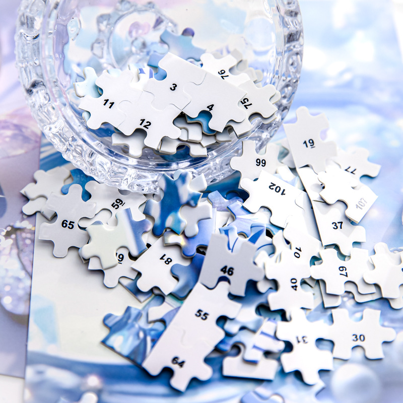 Mr. Paper ins Butterfly Puzzle Caja de regalo Butterfly Dreamland Regalos creativos Adornos de escritorio para niñas Rompecabezas divertido