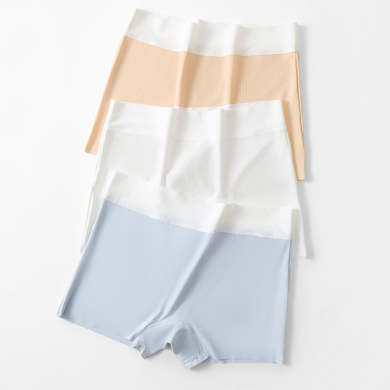 Silk pants, trousers, cotton safe protective underware for students
