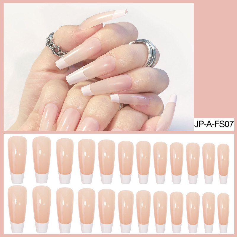 European and American False Nails Long Ballet Coffin Armor False Nail Wearing Armor Finished Foreign Trade Nail Stickers Wholesale European and American False Nails Long Ballet Coffin Armor False Nail Wearing Armor Finished Foreign Trade Nail Stickers Wholesale