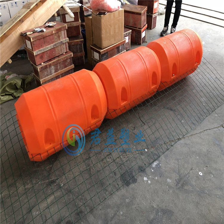 加拦污网浮筒 0.6米组合式拦污浮筒 水库拦渣浮体
