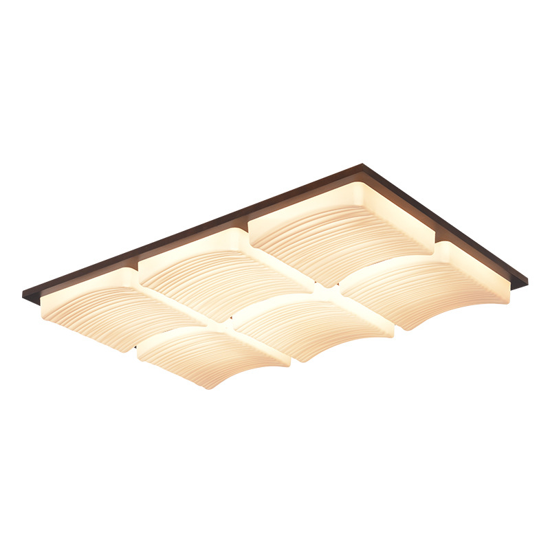 Luces de techo de la sala de estar de estilo francés, papas fritas retro, nueva atmósfera creativa, luz de protección de los ojos 357L