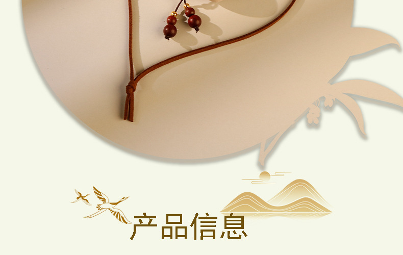 Wholesale Beech Wood Cute Bow Cloud Solid Wood Car Pendant Healing Car Rearview Mirror Hanging Ornament Dropshipping