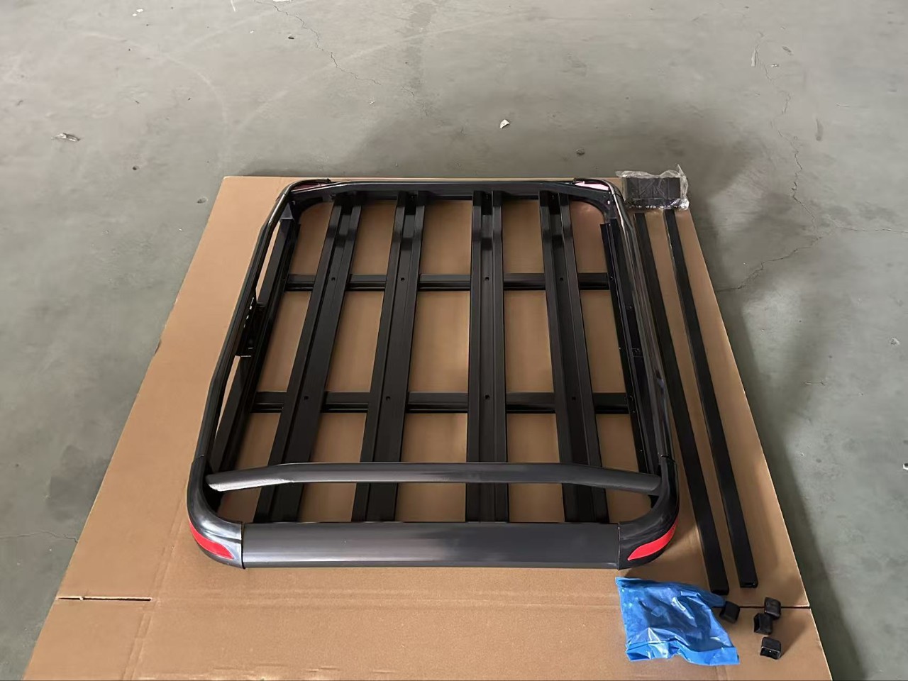 Suitable for Car Suv Universal Luggage Frame Crossbar Aluminum Alloy Roof Rack Modification Special Luggage Basket 4X4 Off-Road
