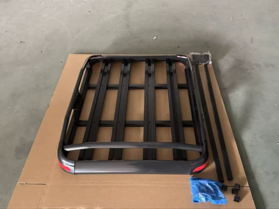 Suitable for Car Suv Universal Luggage Frame Crossbar Aluminum Alloy Roof Rack Modification Special Luggage Basket 4X4 Off-Road (Luggage Rack)