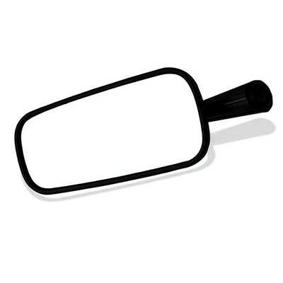 Motorcycle Modified Universal Semi-Cnc Motorcycle rearview mirror - white-mirror