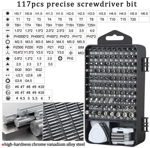 Wholesale 138-in-1 screwdriver set cross-border multifunctional mobile phone precision repair glasses tool set