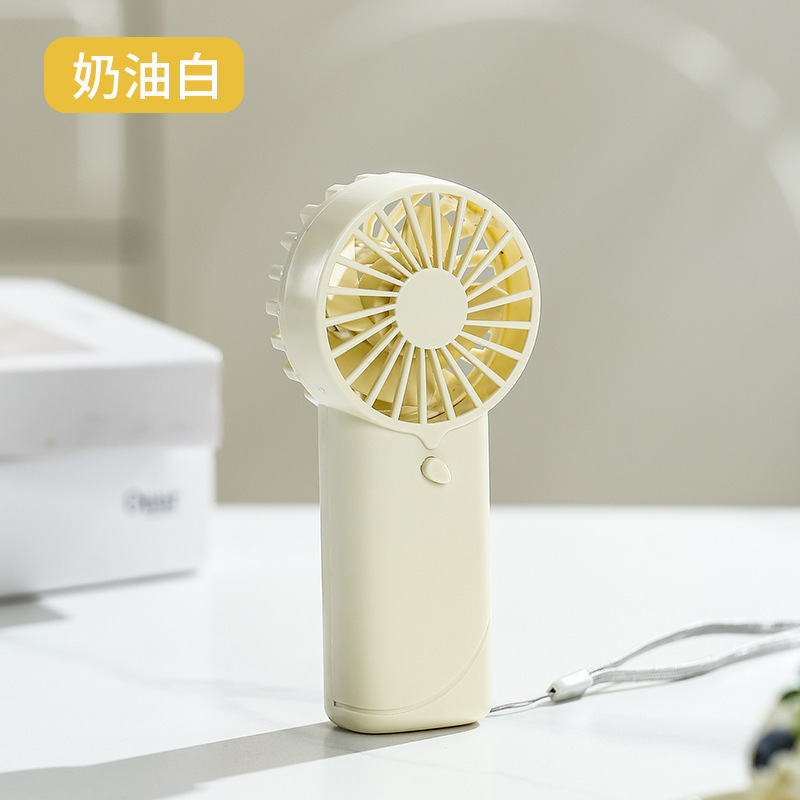 新型手持ちファンポータブル屋外USB充電ファンミニファン小型大風力小型ファン|undefined