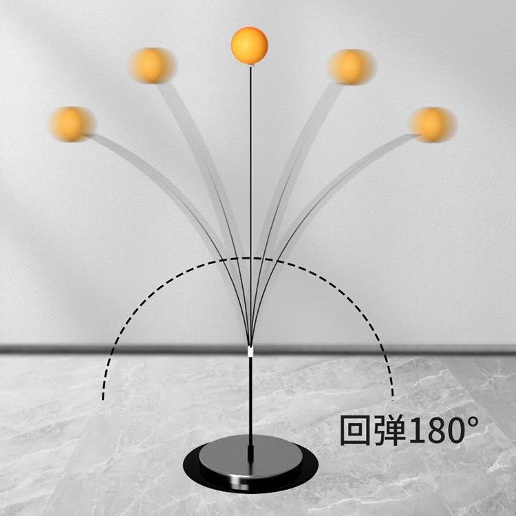 Table Tennis Trainer for Middle-Aged Adults Professional Version Home Self-Training Rebound Board Soft Shaft Single Rebound