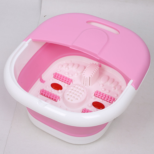 Electric Massage Home Folding Foot Bath Foot Therapy Foot Massager Automatic Heating Constant Temperature Foot Soaking Tub