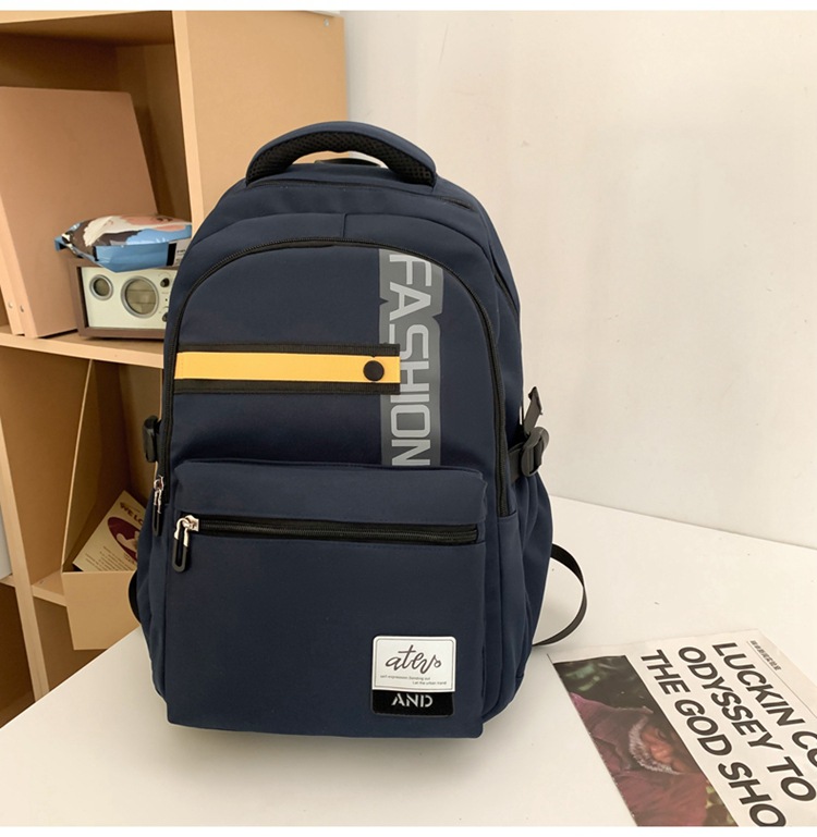 Kids Backpacks New Fashion Trend Backpack Large Capacity Outdoor Leisure Travel Bag Computer Bag Men's Backpack Student Schoolbag_voghion.com