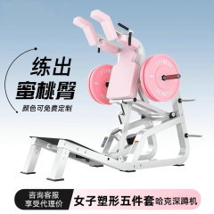 ハックスクワットマシン 女性用シェイプアップ器具5点セット ジムスクワットラック ヒップブリッジマシン 太もも内外側トレーニング