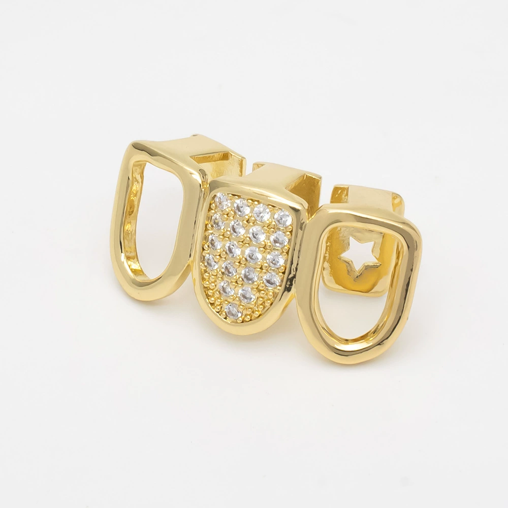 Европа и США HIPHOP полые брекеты с бриллиантами Хэллоуин teeth grillz трансграничная распродажа хип-хоп внешней торговли зубные украшения