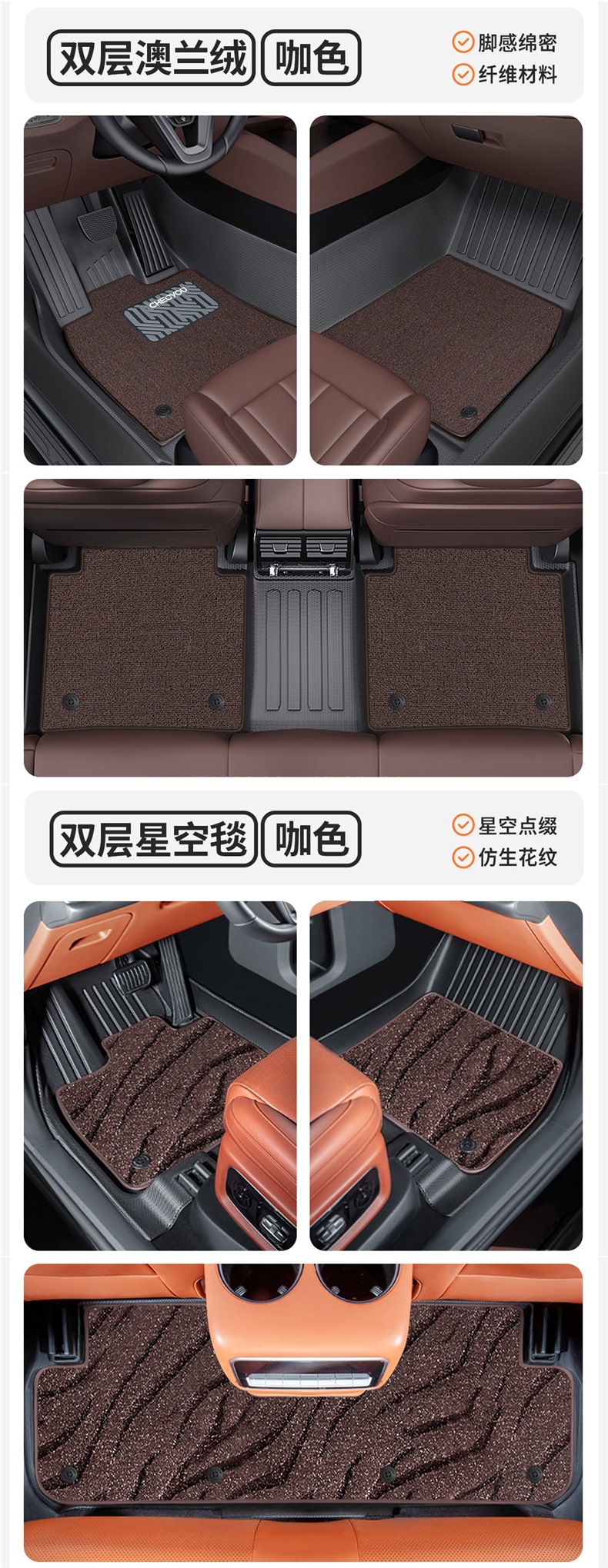 Suitable for Xpeng M03 G6 P7G7 G9 car G3iP5 full coverage TPE floor mats MOman