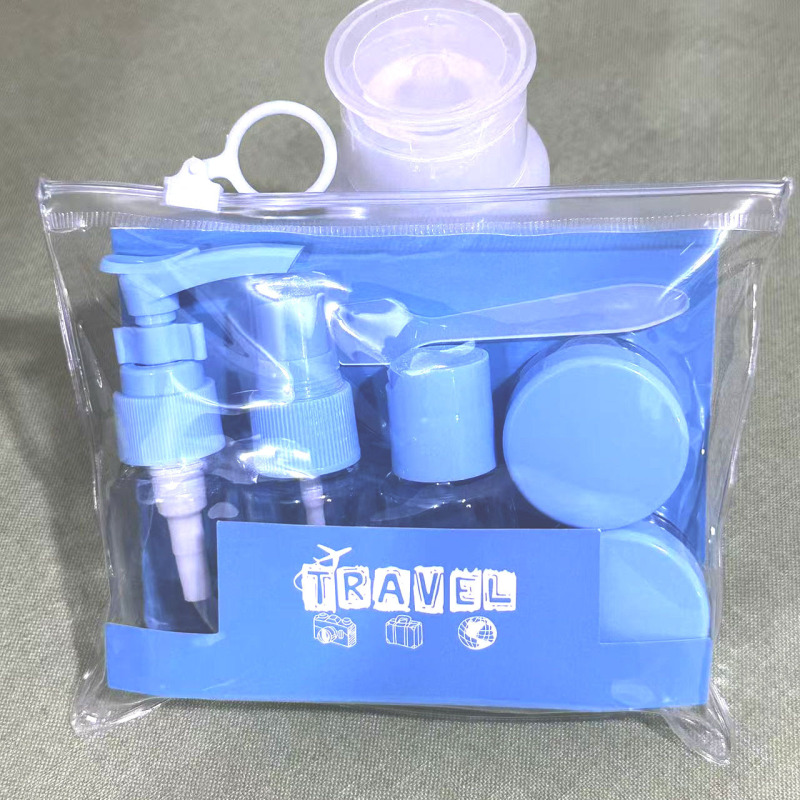 ポータブルトラベルボトルセット プッシュ式化粧品・スキンケア用品 フェイスクリーム・水乳液サンプル 空ボトル スプレーボトル|undefined