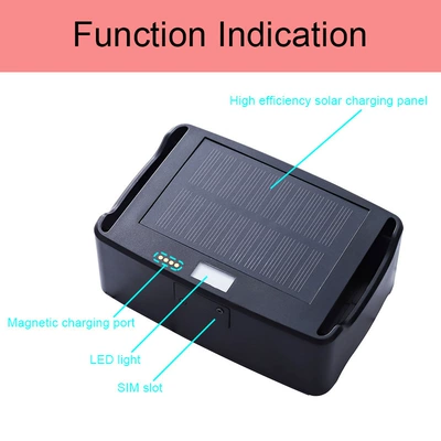 4G locator, solar-powered tracker, GPS for herding cattle, sheep, and horses, waterproof tracker, anti-loss device, and Beidou satellite positioning