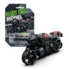 Alloy motorcycle-6 [single suction assembly]